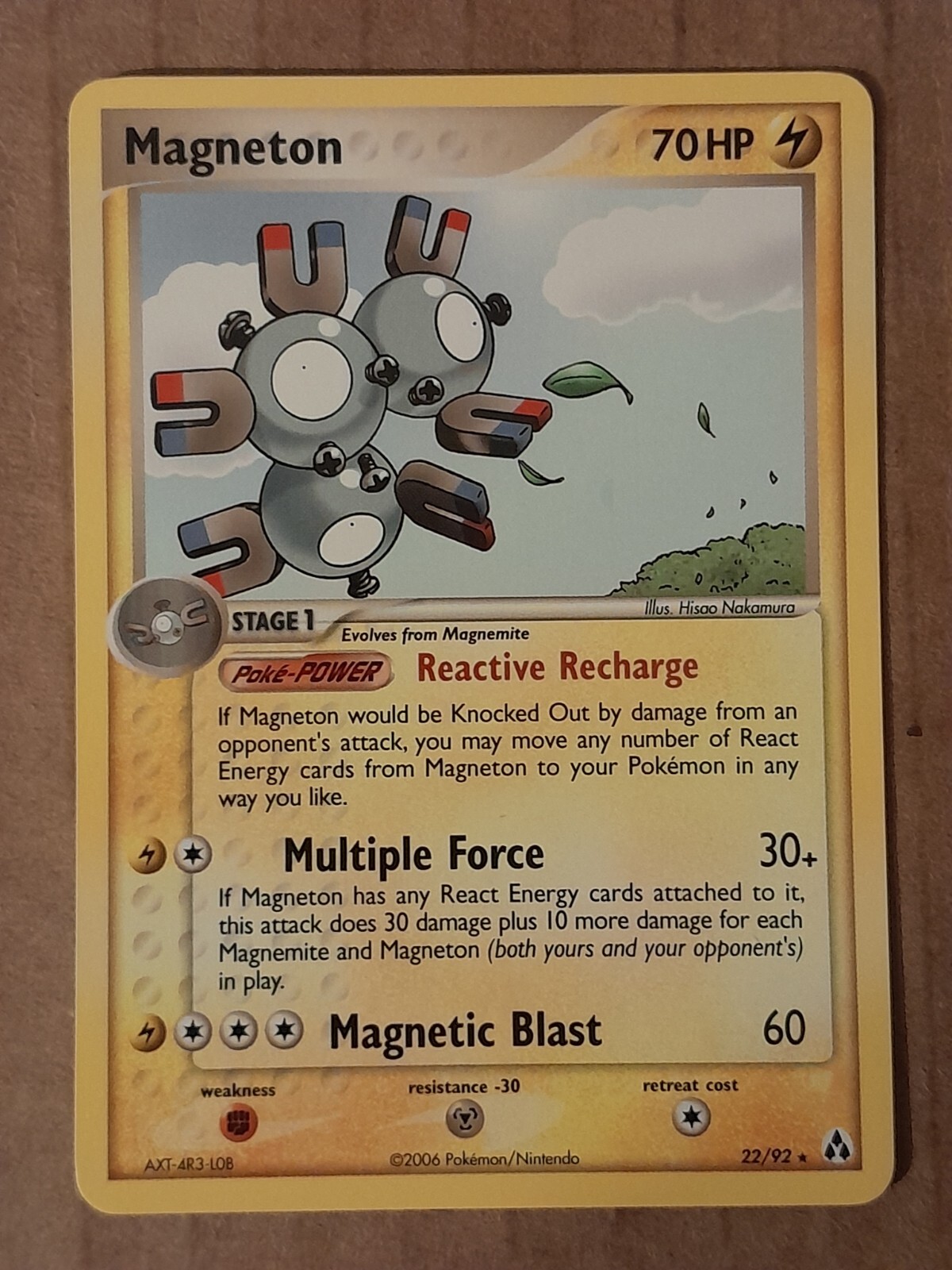 Magneton 22/92 Legend Maker Rare NM-MInt See Pictures