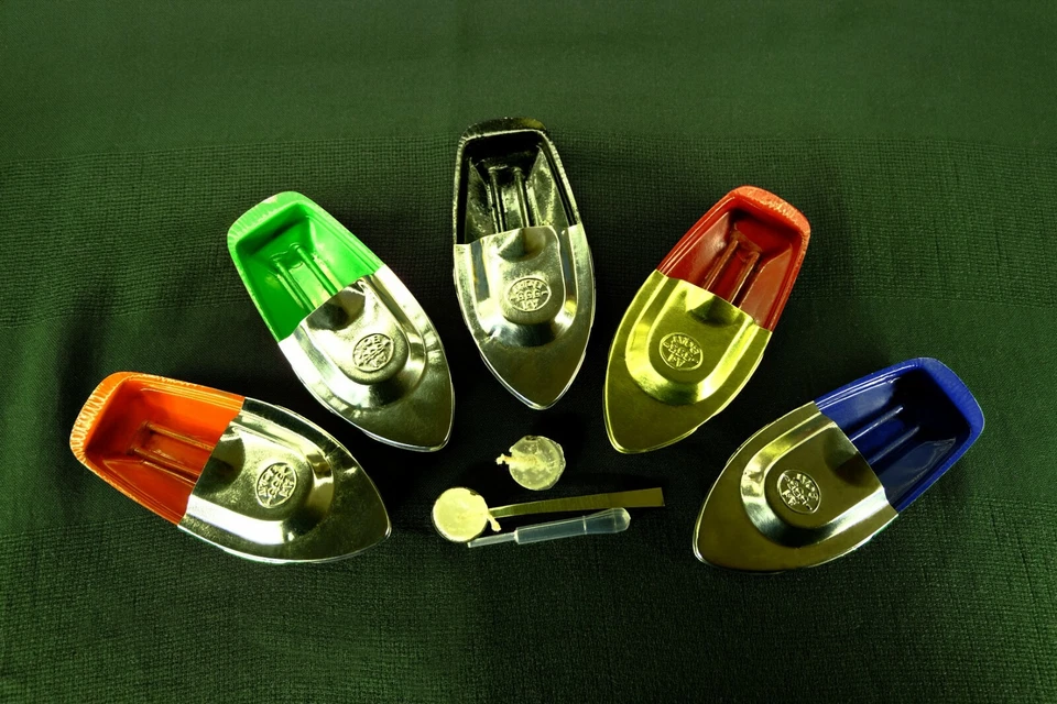 Knatterboot Kerzenboot Dampfboot Spielzeug Blechspielzeug Pop Pop Boot Nostalgie - Bild 2 von 4