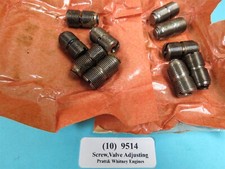 10 Pratt Whitney 9514 Valve Adjusting Screws R985 R1340 R1830 SNJ C45 Aircraft