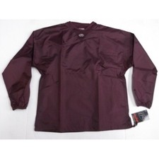Rawlings Pro BCJ Maroon Nylon Pullover Jacket Adult