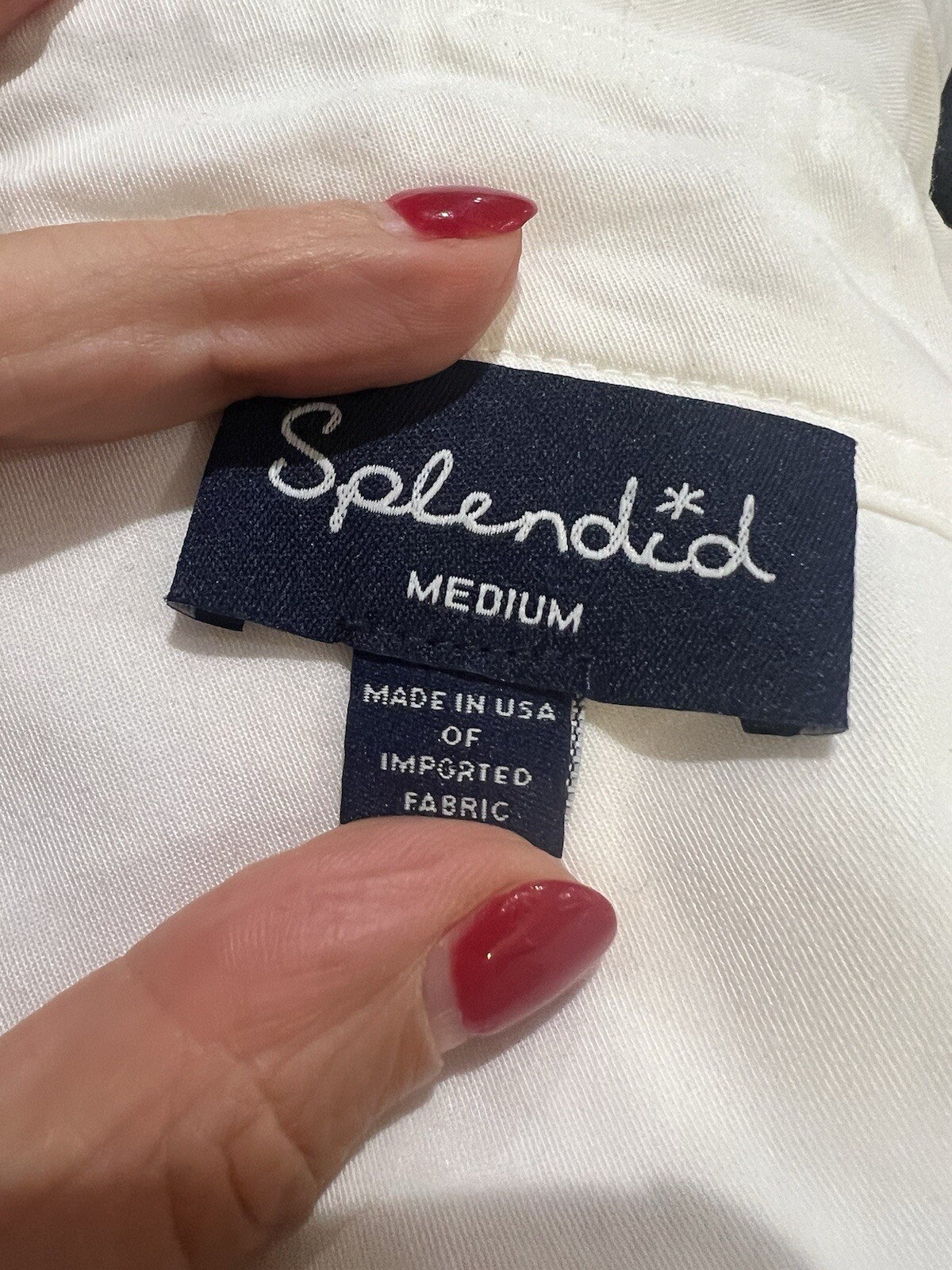 SPLENDID WHITE OPEN DRAPE CARGO JACKET WHITE LYOC… - image 10