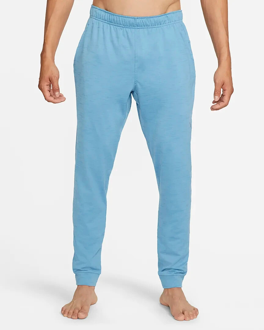 Nike Yoga Mens Pants Size S Move to Zero Joggers Blue CZ2208 494 New | eBay UK
