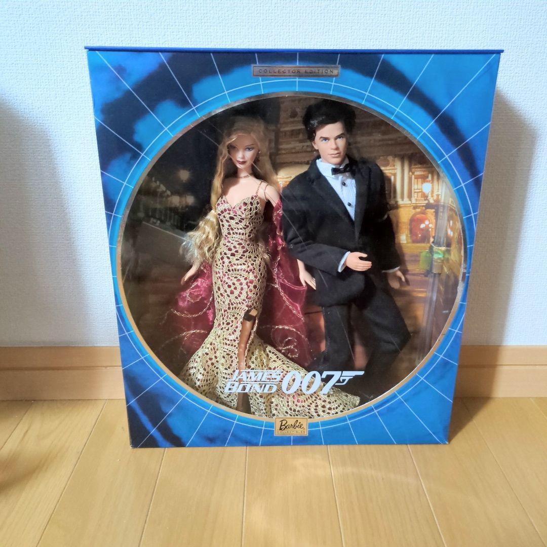 Barbie 007 James Bond Doll Gold Label Collector Used with Barbie 007 James Bond Doll Gold Label Collector Used with