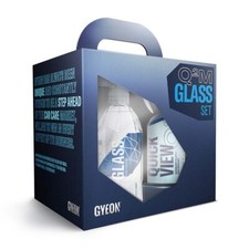 Gyeon Q2M Bundle Sets - Glass Set - Cleaner, Quick View, BaldWipes, Waffle Dryer
