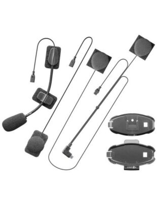 DE Universal Active Connect Interphone Audio Kit mit 40-mm-HD-ProSound-Lautsprec