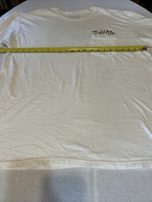 Salt Life Chasing Mens 2XL Tee Shirt Top Short Sleeve Lobster Tail 100% Cotton