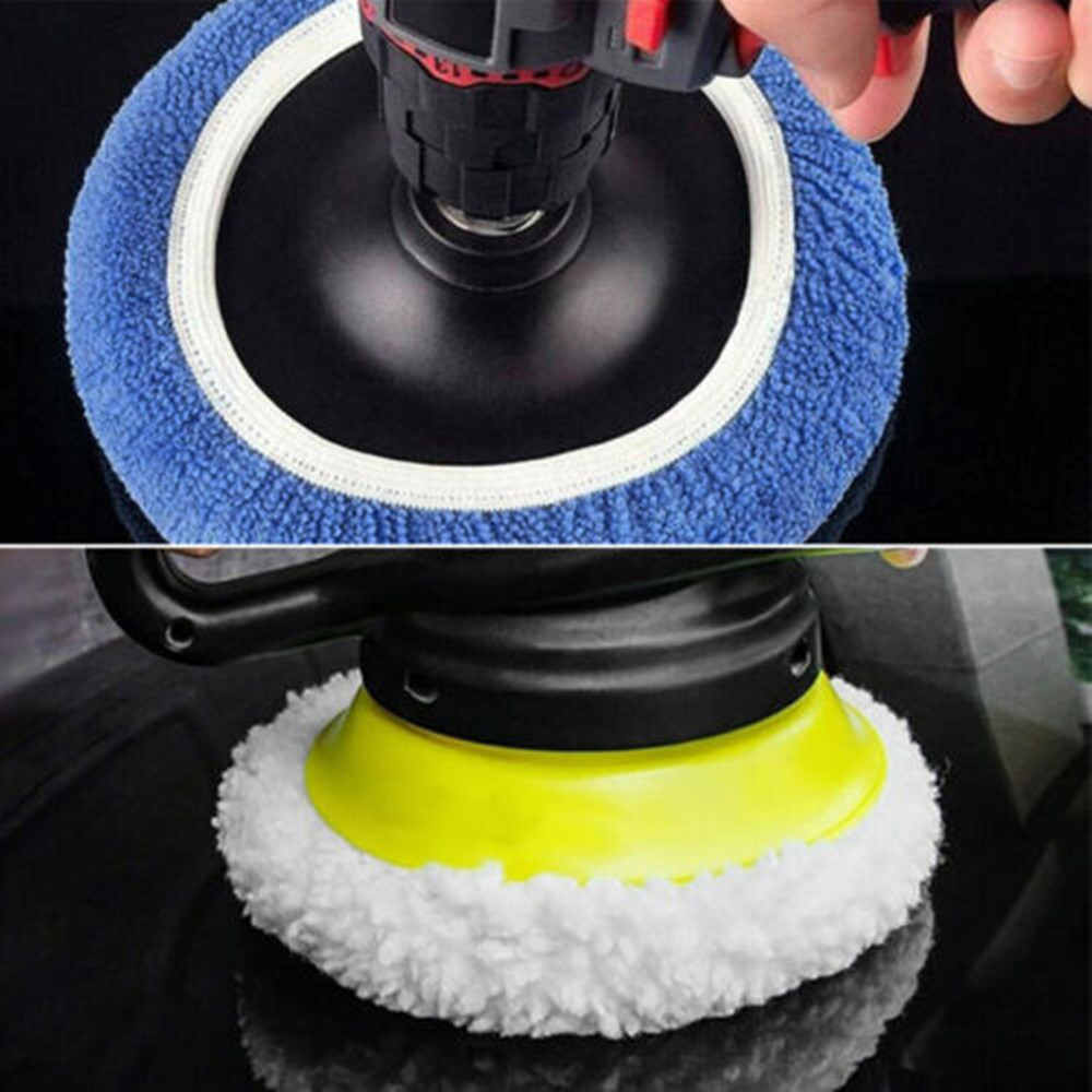 10PCS 910 inch Microfiber Polisher Car Polishing Pads Wax Wash