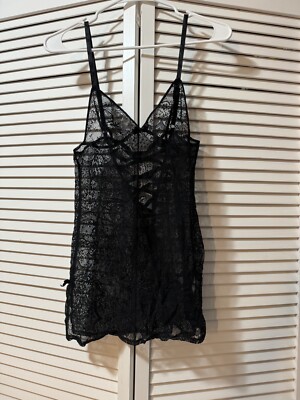 knee length dresses for ladies Widow Sheer Floral Lace Teddy Dress