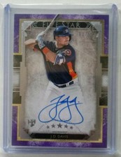 J.D. DAVIS JD Davis 2018 TOPPS FIVE STAR /50 Rookie Autograph RC On Card Mets