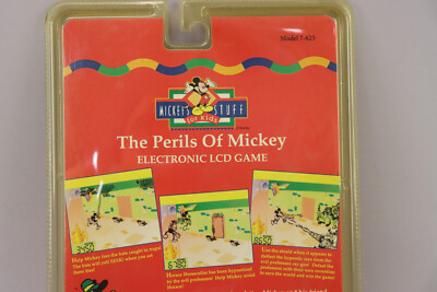 Uber Rare 1993 Tiger Disney The Perils of Mickey Electronic LCD