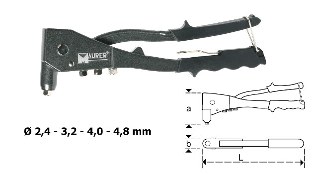 Recensione Rivettatrice Manuale Maurer Plus 4 Testine 17504 Professionale