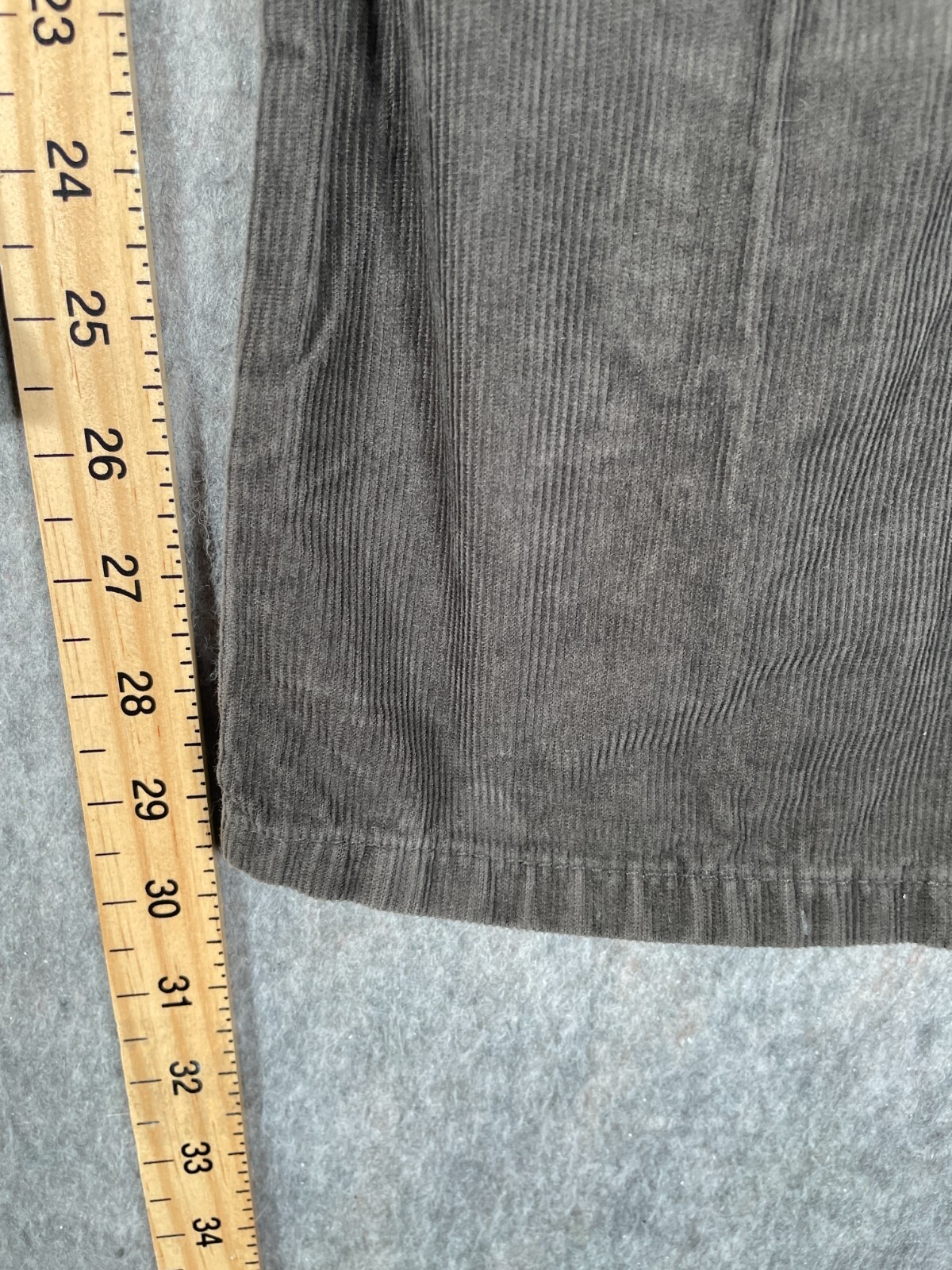 Tommy Hilfiger Trousers Mens 32x30 Brown Corduroy Pants Smart Casual Madison USA thumbnail 9