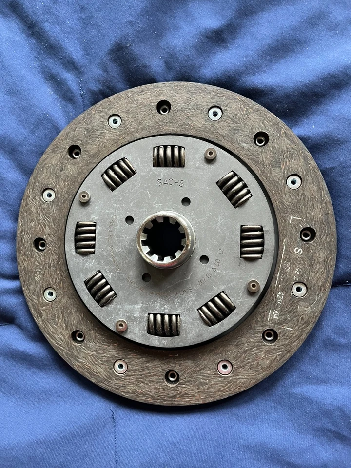 Disco de embrague Ferrari 250GT principios de 275 GTB/GTS OEM NOS en caja parte # 95500015 Foto 3 de 4