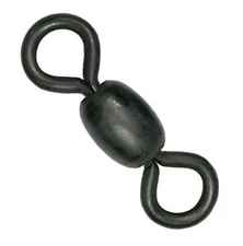 Billfisher CS1B  Stainless Crane Barrel Swivels  Black #1- 475#   25 PACK