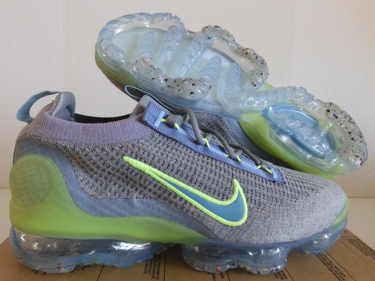 海外限定 NIKE AIR VAPORMAX VAPOR MAX グレー ボルト NIKE AIR VAPORMAX 2021 FK FLYKNIT PARTICLE GREY-VOLT SZ 9 [DH4084