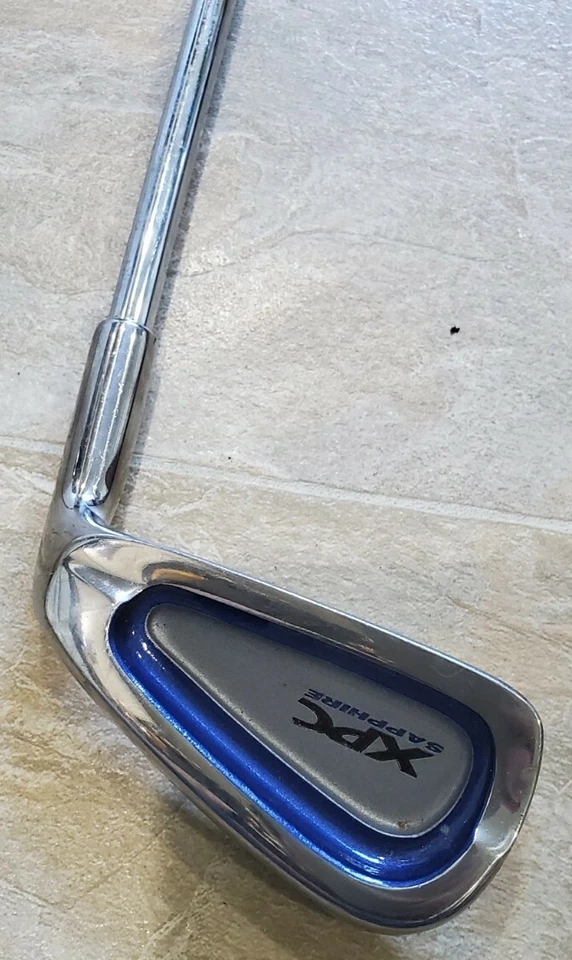 Used Ladies XPC 6 iron 32° Right Handed Sapphire Iron Stiff Flex Steel Shaft - Image 4 of 4