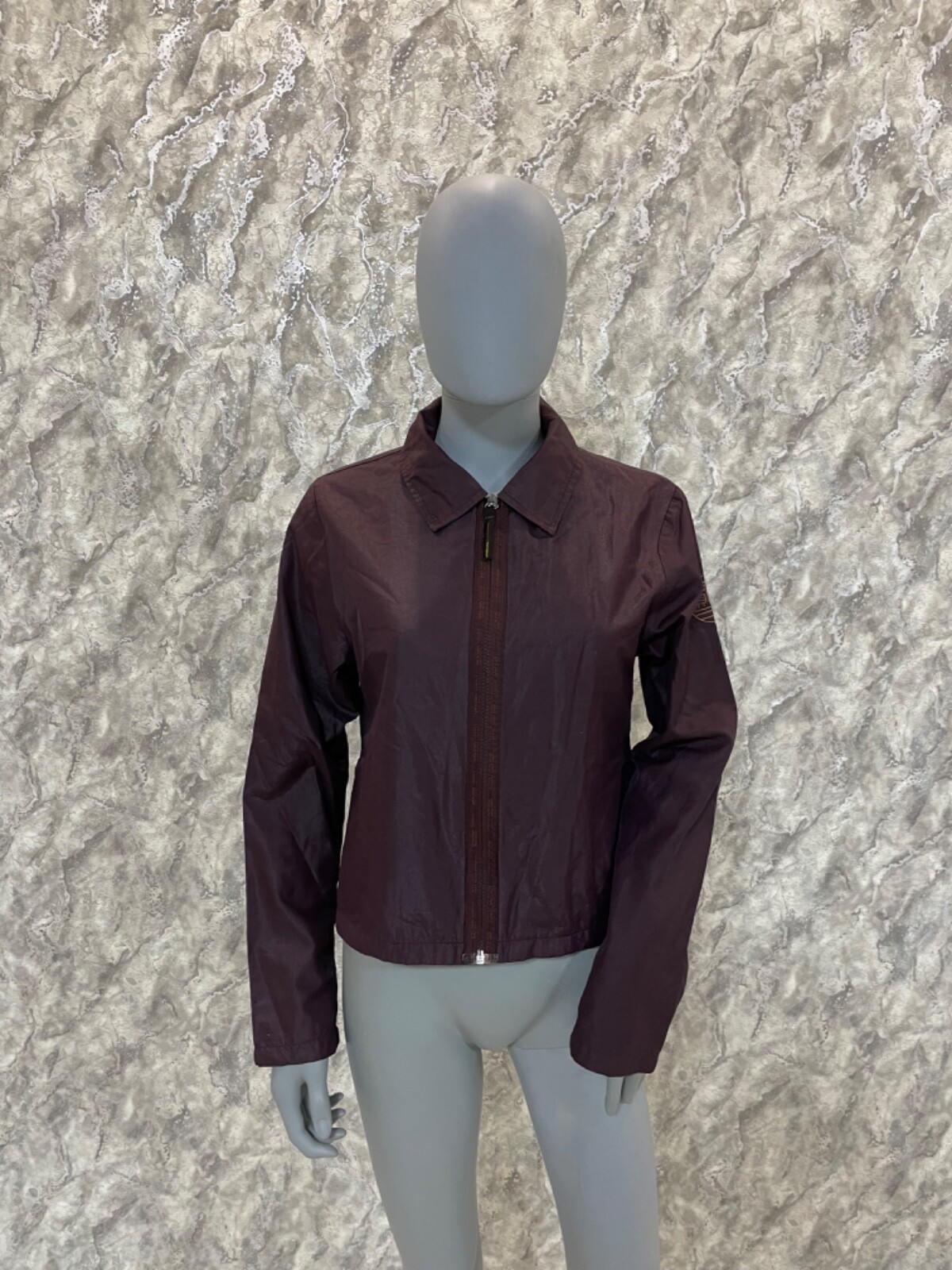 Kenzo Jungle Vintage Jacket Japan Style Monogram Zip Avant Garde Y2K Women's S