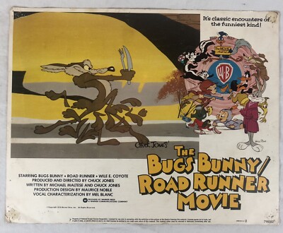 THE BUGS BUNNY / ROAD RUNNER, MOVIE LOBBY CARD, Cartoon, 1979, Chuck Jones