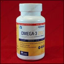 Ocean Blue High Potency OMEGA-3 2100 Fish Oil  60  Softgels EXP: 03/2026+