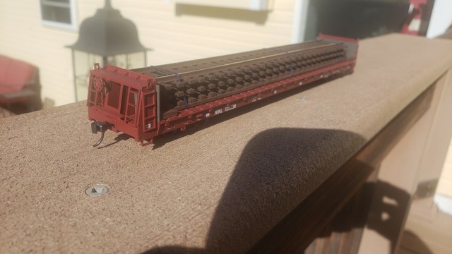 Atlas HO 20 005 089 Short Bulkhead Flat Car Northwestern