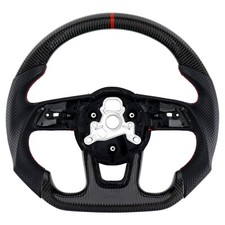 Trockene Carbonfaser-Lenkrad für Audi S3 S4 S5 RS3 RS4 RS5 RS6 2017-2020