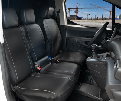 Sitzbezüge VIP PLUS  atmungsaktives Kunstleder geeignet für Peugeot Rifter ab 20