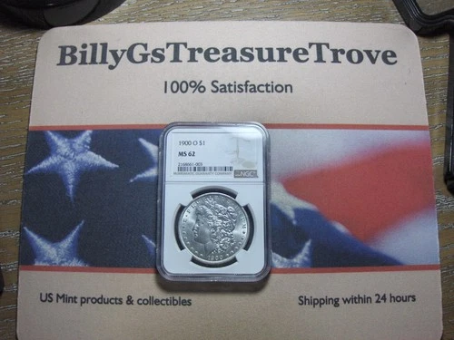1900-O MORGAN DOLLAR 1900 O NGC MS 62 *Free shipping in the USA!