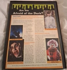 Are You Afraid Of The Dark Nickelodeon Article Framed Print Ad 1996 8.5x11