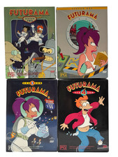 Futurama Series Volume 1-4 Lot On DVD 15-Disc Set Tested Good Condition