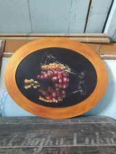 art 376 original painting 30x40 cm oil on dashboard framed still life