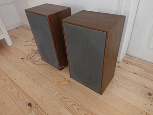 Hans G. Hennel Summit Chassis Stereo-Lautsprecher Boxen (Heco) Vintage ca. 1978