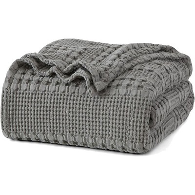 Elegant Lightweight Blanket for Women, 100% Cotton