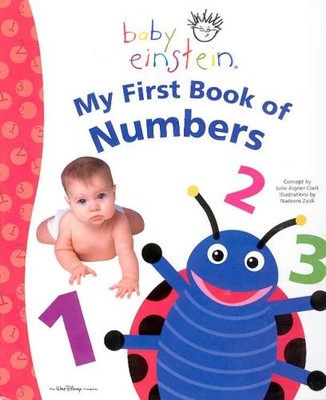 BABY EINSTEIN: MY FIRST BOOK OF NUMBERS By Julie Aiger-clark - Hardcover *VG+*