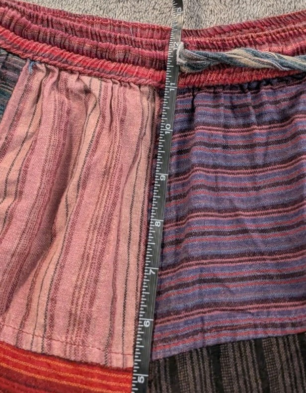 Boho Patchwork Wide-Leg Comfy Pants - image 4