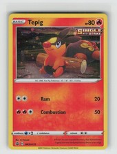 Carte promozionali Tepig Holofoil SWSH: Spada e Scudo [SWSD - SWSH172] Pokemon LP