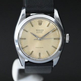 ROLEX 6422 OYSTER ROYAL PRECISON MANUAL WIND WATCH 34 MM (UNPOLISHED & ORIGINAL)