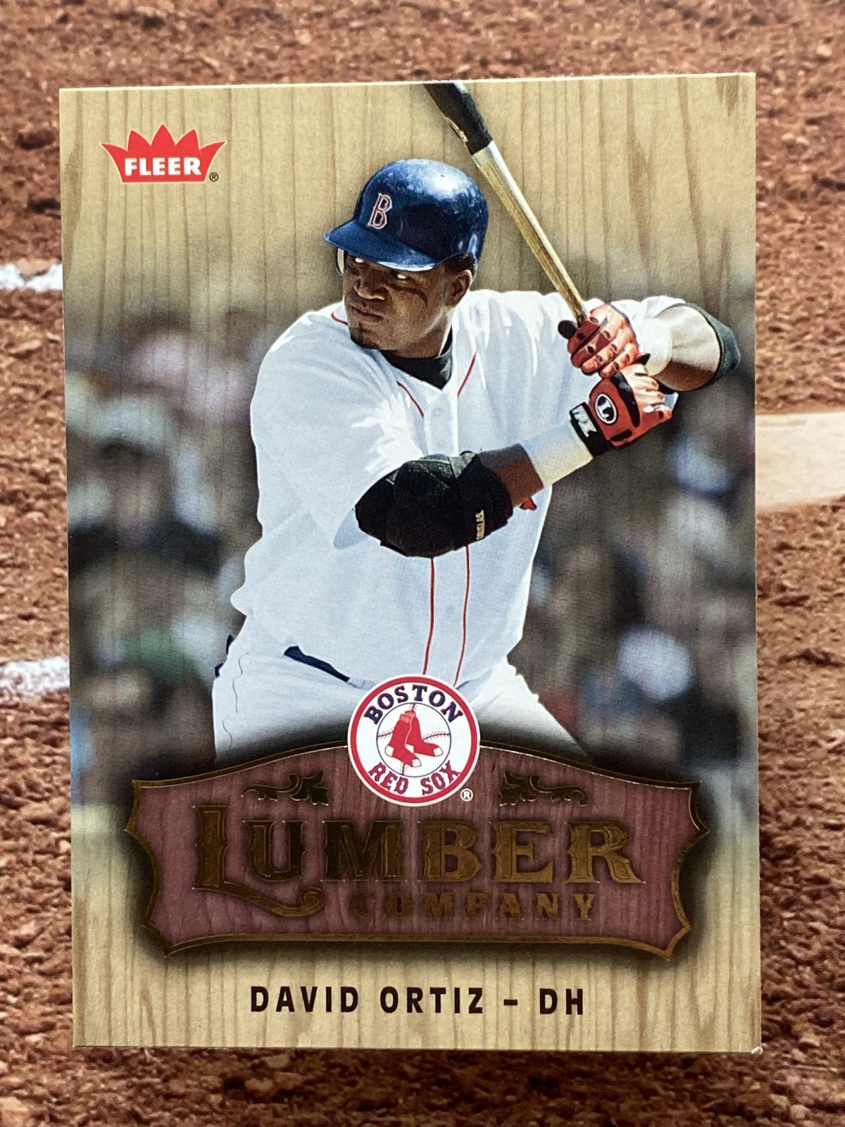 David Ortiz 2006 Fleer Lumber Company #LC-10 Boston Red Sox