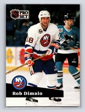 1991-92 Pro Set - Rob DiMaio #430 New York Islanders Hockey Card