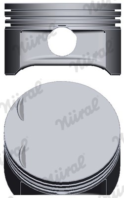 1X NÜRal 87-102700-10 Kolben FüR Opel Vauxhall-image
