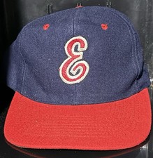 Vintage Eugene Emeralds MiLB Snapback Hat Script E Green Underbrim