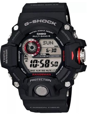 CASIO G-SHOCK GW-9400J-1JF Black Red Master of G RANGEMAN Men's Watch New