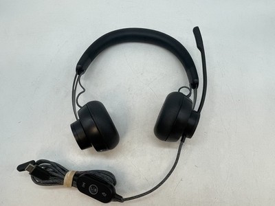 Logitech Zone 750 Wired Noise Canceling On-Ear Headset Wired Headphones FREE S/H