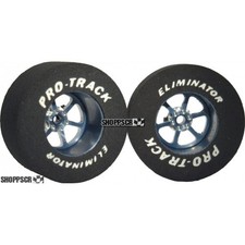 Pro Track Roadster 1-3/16 x .500 Gray Drag Rear Wheels for 3/32 axle