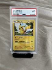 2011 pokemon cards Pikachu 115/114 PSA 8 Graded Rare Pokemon Card (2011 Pokemon B & W) +  TitanCards® Toploader : Amazon.co.uk: Toys & Games