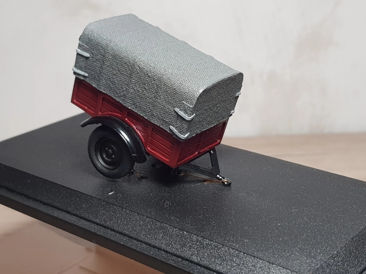 MINIACARS 1/43 RÉSINE REMORQUE BACHÉ PEUGEOT 1931