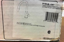 Delta 9159-BL-DST Trinsic Pull-Down Kitchen Faucet Matte Black