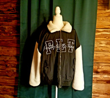 Pretty Little Thing Black and Faux Shearling ...