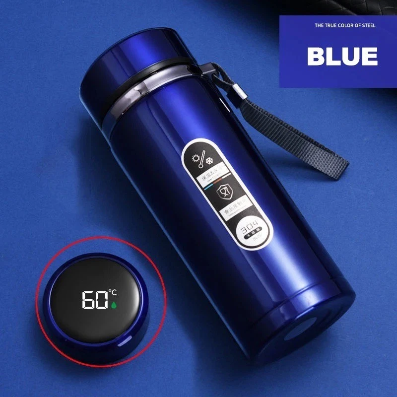 Bouteille Thermos Acier Inoxydable 500ML 1L LED Température Flacon Sous Vide - Photo 3/4