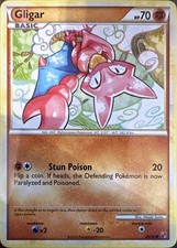 Gligar 49/90 Common HGSS Undaunted Pokemon Lightly Played