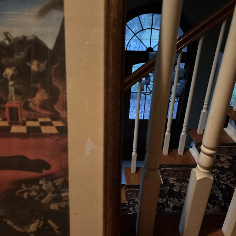 超现实幻想艺术印刷带框抽象梦幻拼贴墙萨尔瓦多·达利大号 — 第 2/4 张图片